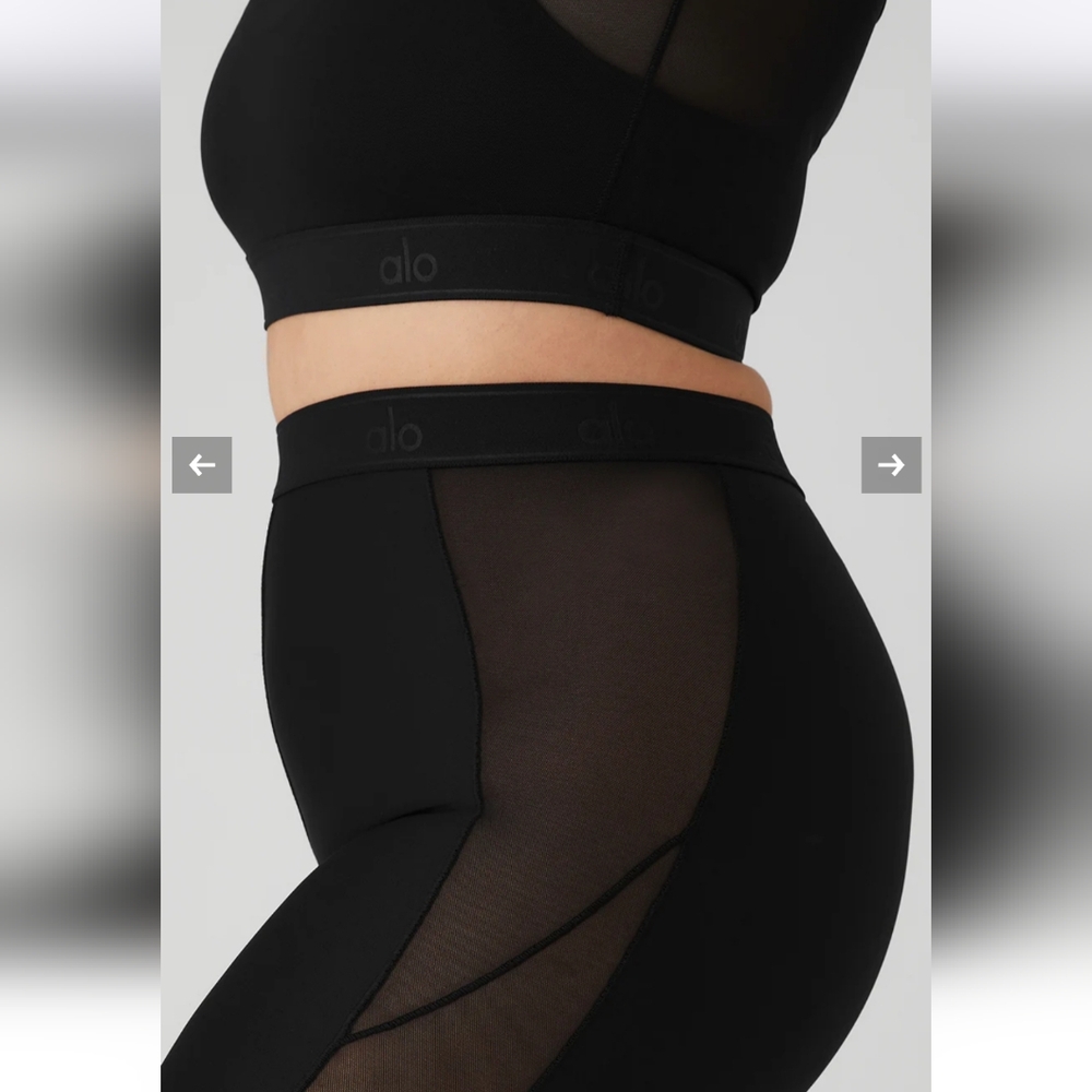 ALO Airlift High-Waist Ballet Dream Legging Size L NWT - Picture 2 of 10